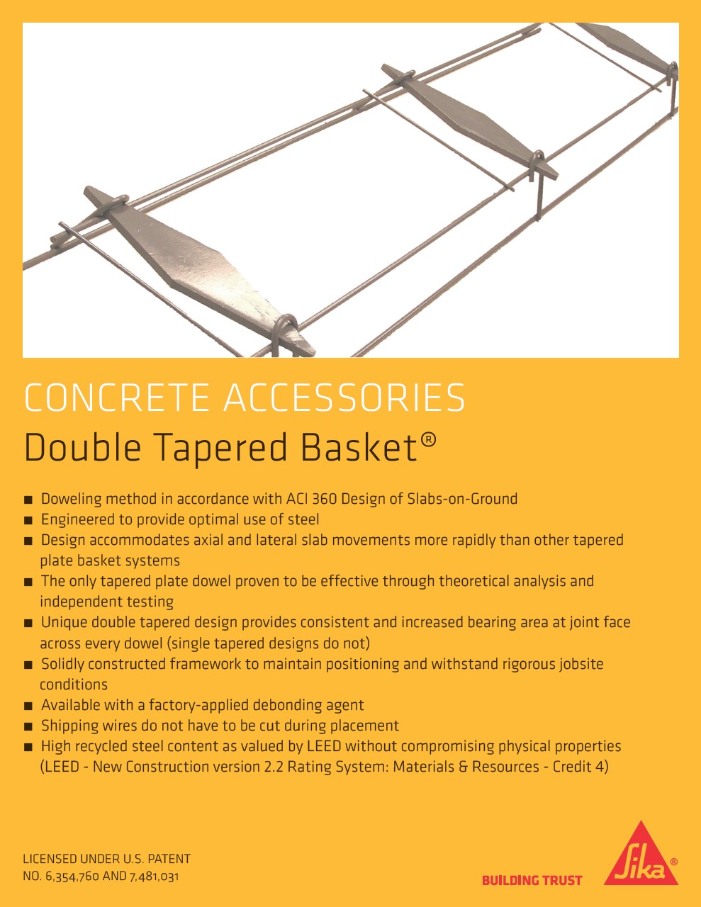 dowel basket assembly with expansion joint